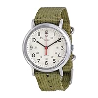 Timex Weekender Slip Through Casual Watch - Olive Green, Olive Green, Quartz Watch