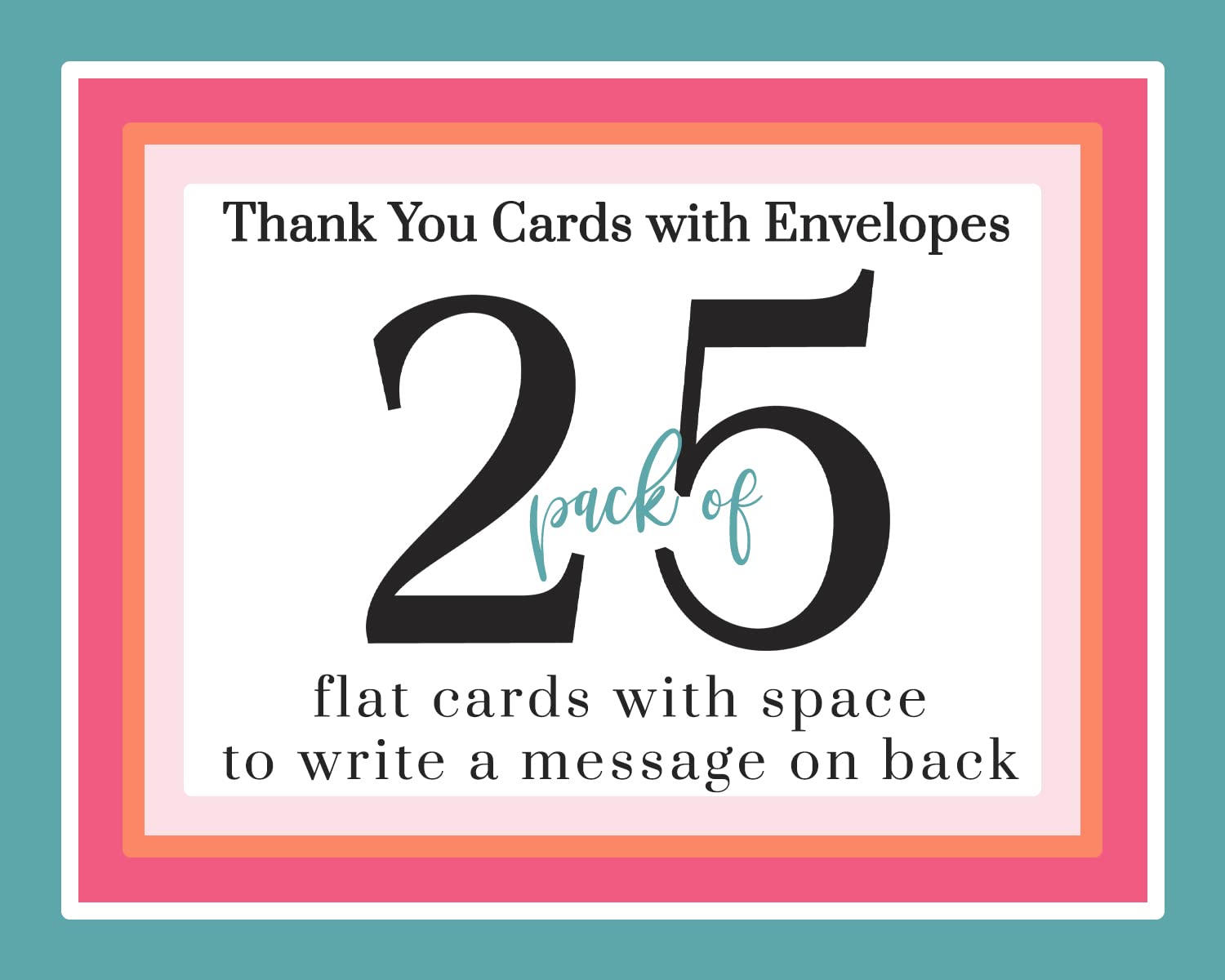 Blue Elephant Baby Shower Thank You Cards (25 Pack) Prefilled Note from Boy – Individual Notecards with Envelopes – Say Thanks for Babies Registry Gifts - Royal Theme Jungle – 4x6 Blank Stationery