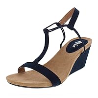 Style & Co. Womens Mulan T-Strap Wedge Sandals