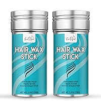 Evo Dyne Hair Wax Stick, (2.7 oz) - Gain Flexible Holds | Uni-Sex Formula, Wax Stick for Hair & Compatible with Wigs - Gain Enhance Detailed Styles (2-Pack (5.4 oz))