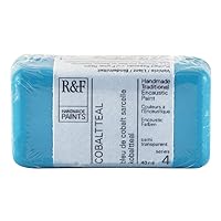 R&F Encaustic Paint, 40ml, Cobalt Teal