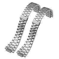 For Patek Philippe Nautilus watch strap 5711/1A010 series stainless steel watch chain steel belt convex mouth 25mm-13mm