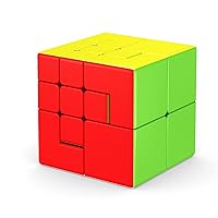 Cuberspeed MoYu MeiLong Puppet Cube Stickerles (Puppet Cube V2) Cubing Classroom Puppet Two