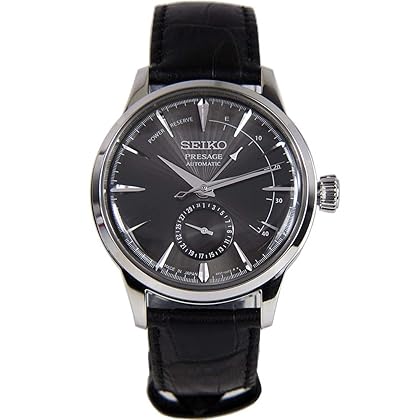 SEIKO Mens Analogue Automatic Watch with Leather Strap SSA345J1, Bracelet