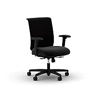 HON Convergence Office Chair, Fabric Seat Black