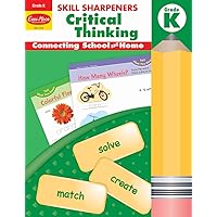 Evan-Moor Skill Sharpeners Critical Thinking, Kindergarten Workbook, Problem Solving Skills, Activities, Higher-Order, Open-Ended Questions and Challenges, Science, Math, Social Studies, Language Arts Evan-Moor Skill Sharpeners Critical Thinking, Kindergarten Workbook, Problem Solving Skills, Activities, Higher-Order, Open-Ended Questions and Challenges, Science, Math, Social Studies, Language Arts Paperback