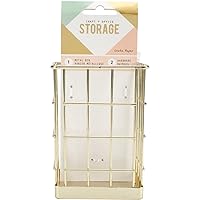 American Crafts Crate Paper Wire System Storage Small Bin