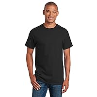 Gildan Men's G2000 Ultra Cotton Adult T-shirt, Black, Large