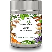 Pure 100% Herbal, Natural & Authentic (Amla Extract Powder Tin-Box 125GM/4.5 Oz)