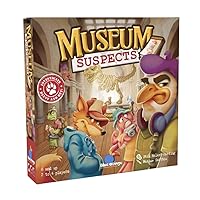 Blue Orange Games Museum Suspects Board Game - Family or Adult Strategy Board Game for 2 to 4 Players. Recommended for Ages 8 & Up.