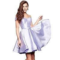 Juniors Short Prom Dress Sweetheart A-Line Satin Party Homecoming Dresses