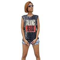 Womens Talking Heads Tank Top Singlet Vest Sleeveless T-Shirt