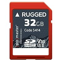ProMaster SDHC 32GB Rugged™ Memory Card UHS-I, (Model 5414)