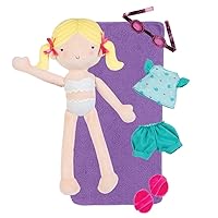 ADORA Exclusive Sunshine Friends Collection, Plush Doll and Clothes with Sunlight - Activated Color - Changing Bathing Suit, Birthday Gift for Ages 3+ - Summer