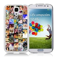 Generic Samsung Galaxy S4 i9500 Disney Collage White Shell Case