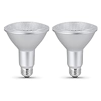 Feit Electric LED PAR30L Bulbs, 75W Equivalent, Dimmable, 3000K Bright White, 750 Lumens, 22 Year Lifetime, E26 Base, PAR30 Flood Lights, Spotlight Bulb,Weatherproof, 2 Pack, PAR30LDM/930CA/2