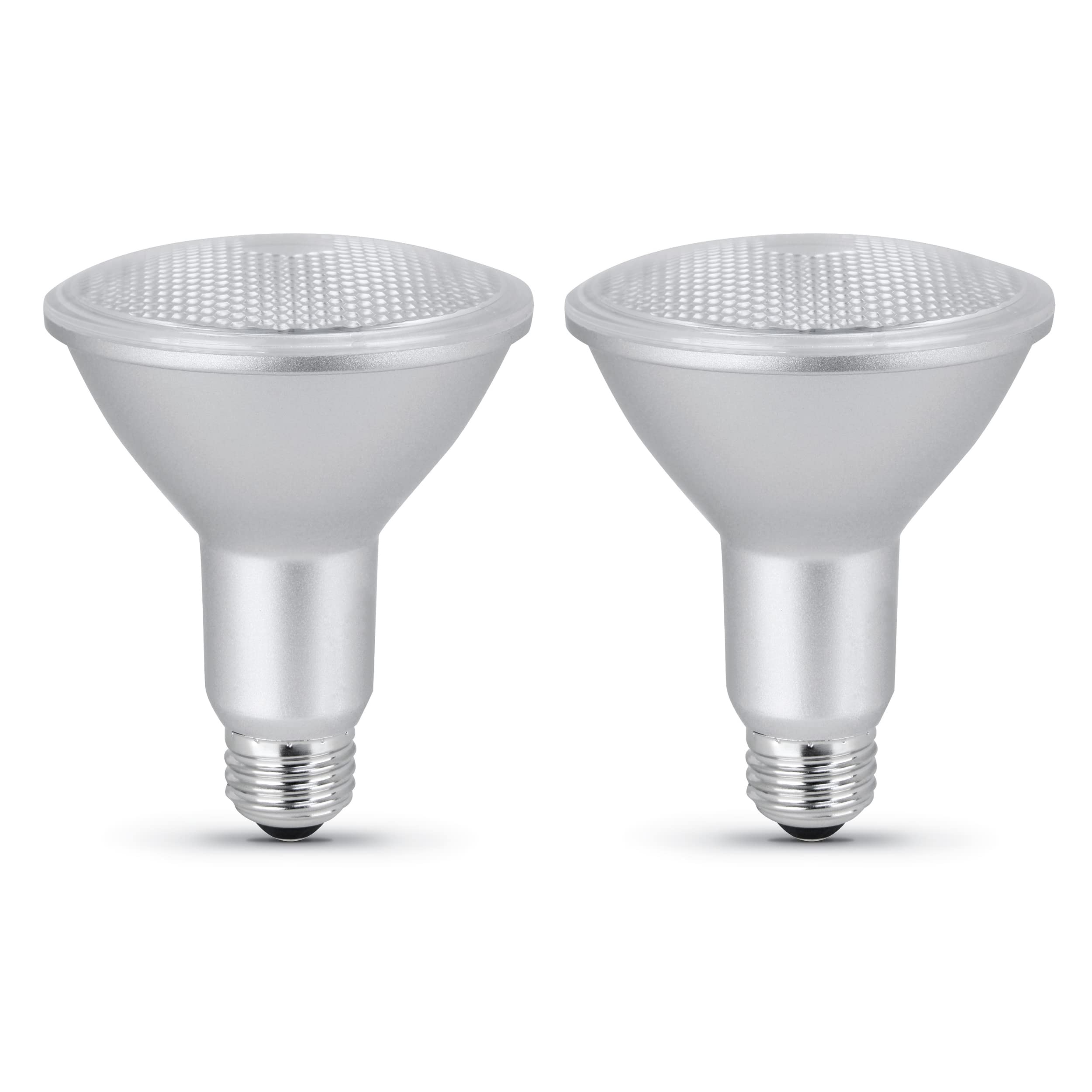 Feit Electric LED PAR30L Bulbs, 75W Equivalent, Dimmable, 3000K Bright White, 750 Lumens, 22 Year Lifetime, E26 Base, PAR30 Flood Lights, Spotlight Bulb,Weatherproof, 2 Pack, PAR30LDM/930CA/2