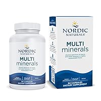Multi Minerals, Unflavored - 90 Capsules - 11 Essential Minerals - Optimal Health & Wellness - Certified Vegan - Non-GMO - 30 Servings