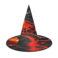 Kilauea Volcanos Unique Halloween Hat â€“ Oxford Cloth Material, Perfect For Parties And Costume Events