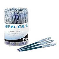Pilot Neo-Gel Gel Pens, Fine Point, Blue Ink