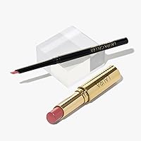LAURA GELLER NEW YORK Love Your Lips Duo:Jelly Balm Moisturizing Tinted Lip Balm, In the Buff + Modern Classic Long-Lasting Lip Liner, Radiant Rose