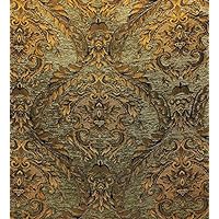 Damask Tapestry Chenille Fabric - Upholstery Fabric, 60