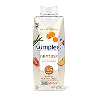 Compleat Peptide 1.5 Tube Feeding Formula, Unflavored, 8.45 FL OZ (Pack of 24)