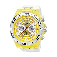 Invicta Speedway GMT Date Quartz Yellow Dial Men's Watch 44376