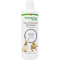 Vet Solutions for Itchy, Dry Skin Aloe & Oatmeal Soap-Free Dog & Cat Shampoo, 16 oz