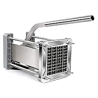 French Fry Cutter, Sopito Professional Potato Cutter Stainless Steel with 3/8-Inch Blade Great for Potatoes Carrots Cucumbers