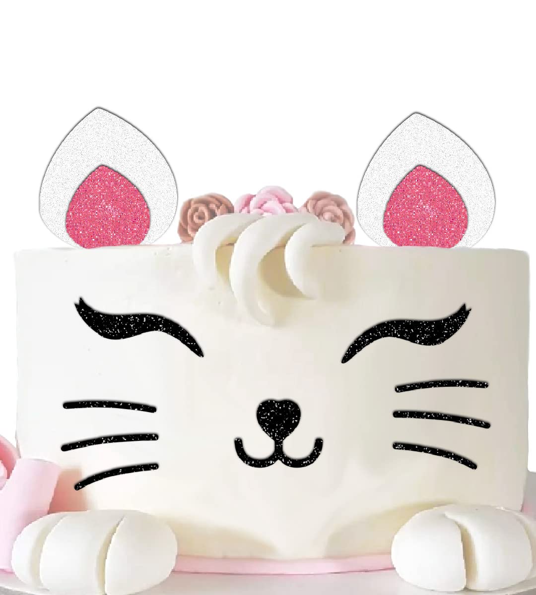 Kitty Cat Birthday Cake | Birthday cake for cat, Bakery menu, Blondie  dessert
