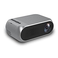 Mini Projector 2021 Upgraded Portable Video-Projector, 20000 Hours Multimedia Home Theater Movie Projector,Compatible with Full HD 1080P HDMI,VGA,USB,AV,Laptop,Smartphone