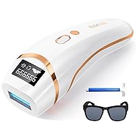 AMZGIRL Laser Hair Removal for Women and Men, IPL Hair Removal 999,999 Flashes Permanent Hair Removal Device for Facial Facial Legs Arms Bikini Line Whole Body Use at-Home