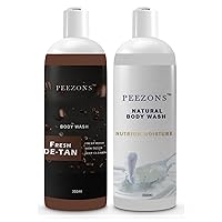 Combo Of Fresh De-Tan And Natural Body Wash For Soft And Smooth Skin (300 ML) - PZ-35