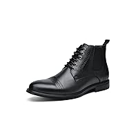 Men's Dress Boots Dress Boots For Men Boots for Men Leather Boots Ankle Casual Boots Between Casual And Dressy