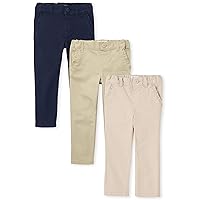 The Children's Place Baby Girls' and Toddler Skinny Chino Pants
