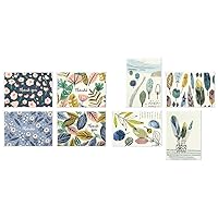 Hallmark Thank You Cards Assortment, Painted Florals (48 Cards with Envelopes for Baby Showers) & Blank Cards Assortment, Nature Prints (48 Cards with Envelopes)