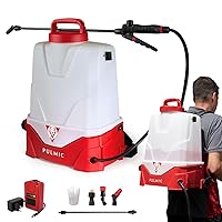 Pulmic Pegasus Backpack Sprayer Battery Powered - 18 Volt - 4 Gallon Commercial Grade Battery Backpack Sprayer with 3 Speed