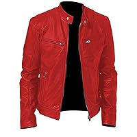 Cafe Racer Vintage Motorcycle Retro Moto Racer Real Leather Jacket Collection