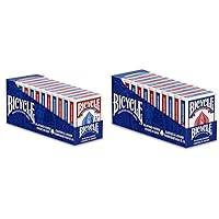 Bicycle Playing Cards, Standard and Jumbo Index, 12 Pack