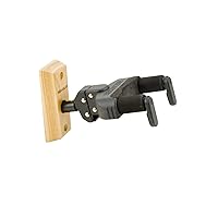 Hercules GSP38WB Mountable Acoustic Guitar Wall Hanger with Wood Base and Auto Grip System