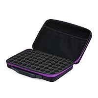 Storage Bag 60 Slots Essential Oil Holder 10/15ML Bottles Shockproof Dense Small Parts Carry Box Essential Oil (Size : 1)
