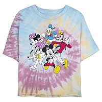Disney Characters Mickey and Friends Women's Fast Fashion Short Sleeve Tee Shirt