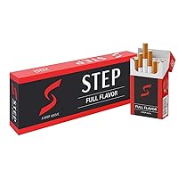 Full Flavor Red Herbal Cigarettes - Full Carton - Tobacco & Nicotine Free - Tastes Like a Real Cigarette (10 Boxes = 200ct)