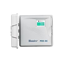 Hunter Industries Hydrawise Pro-HC 6-Station Indoor Wi-Fi Irrigation Controller,Gray