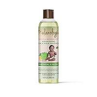 Beautiful Brown Babies Nourishing Gentle Baby Skin and Hair Cleanser, Sulfate-, Paraben-, Phthalate- & Dye-Free, Hypoallergenic, Oatmeal & Aloe 12 oz
