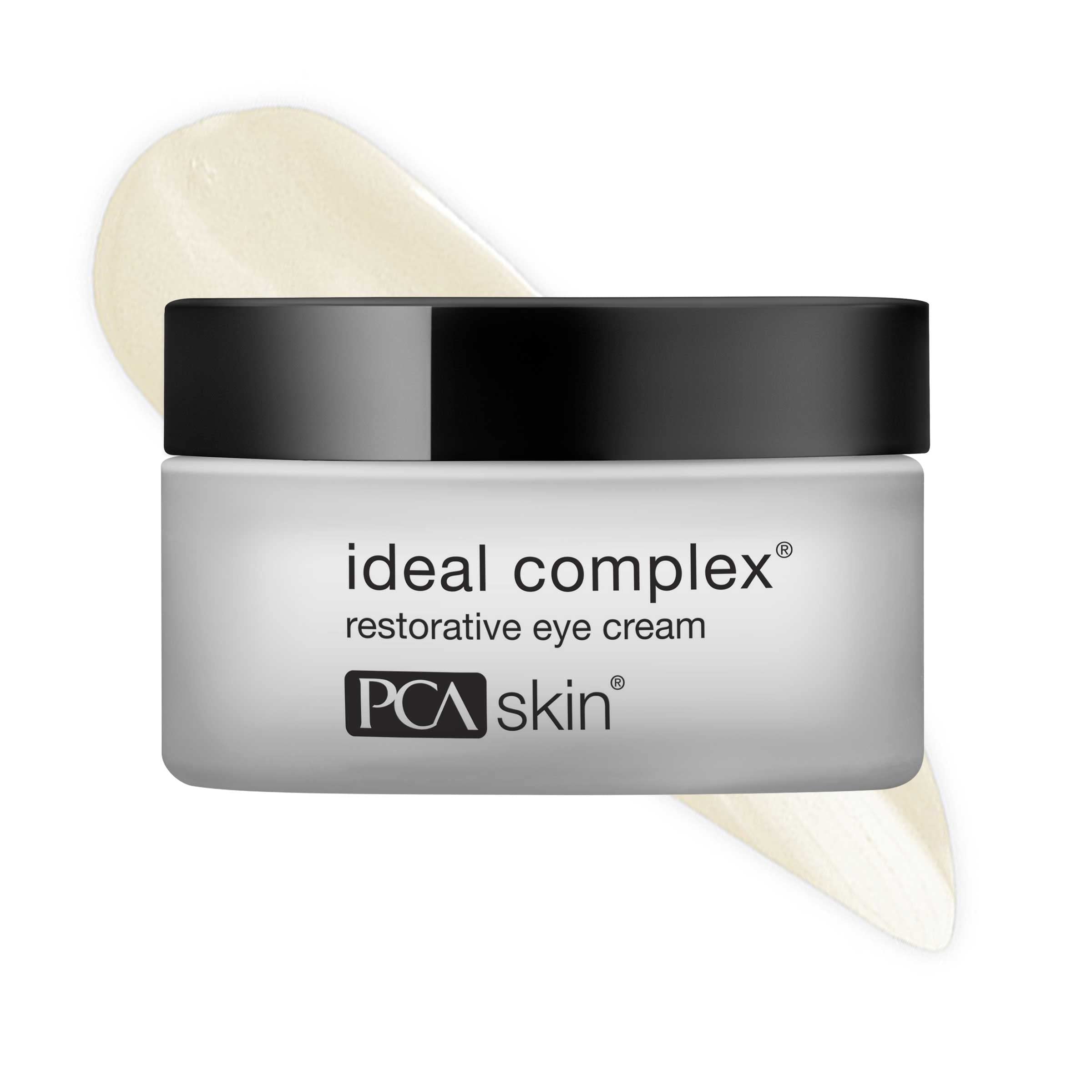 PCA SKIN Ideal Complex Restorative Eye Cream - Anti Aging Brightening Eye Treatment for Dark Circles, Puffiness, Fine Lines & Wrinkles (0.5 oz)