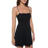 Women's Sleeveless Midi Cocktail Dress, Spagetti Strap Sundress Flare Sexy Going Out Party, Spring Summer 2024