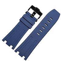 For AP 15703 Watchband Rubber WatchStrap 28mm Waterproof, Sweatproof and WearResistant Bracelet