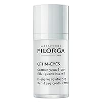 Optim-Eyes Eye Cream, Revitalizing 3-in-1 Skin Treatment for Rapid Reduction of Dark Circles, Wrinkles & Puffiness Around the Eyes, 0.5 fl. oz.